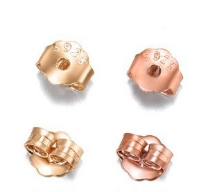 Acessórios de bricolage de borboleta para brincos 925 Sterling Silver