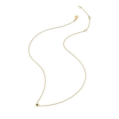 Colar de ouro 925 Sterling Silver Starburst Diamante Disco Pendente para uso diário