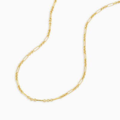 18in 925 Sterling Silver Chain Necklace 2,2mm Largura 18K Gold Chain Necklace