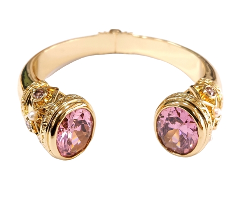 Tipo religioso Outras jóias de prata Pedras de granito Brass Bracelet Bracelet Bracelet Plating Cuff
