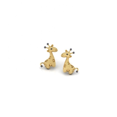 Tecnologia de Micro-Inserto Prata Esterlina Brinquedos para Crianças Jóias para Crianças Girafa Brinquedos para Crianças