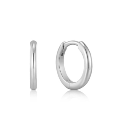 Basic 18K Gold Plated Simply Stacking Huggies ECO-Friendly 925 Sterling Silver Jewelry