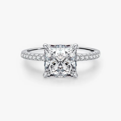 Elegantes Anéis de Casamento de Prata de 925 Sterling
