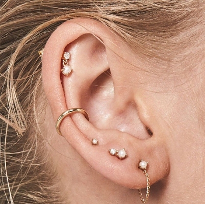 Mãe das Pérolas Brancas 925 Sterling Silver Drop Brincos feitos à mão para meninas