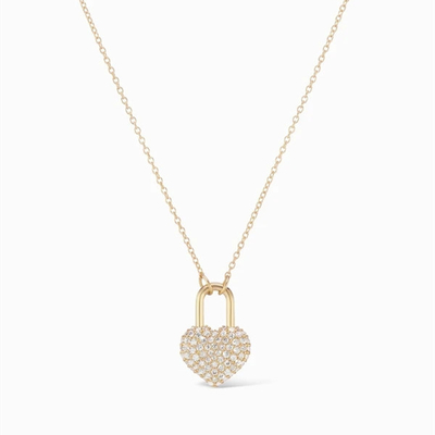 Trendy 925 ouro revestido prata esterlina coração medalhão charme pendente colar