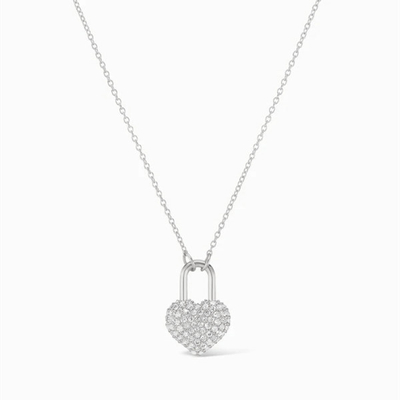 Trendy 925 ouro revestido prata esterlina coração medalhão charme pendente colar