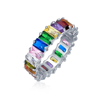 Anel de casamento CZ Infinity 925 de prata