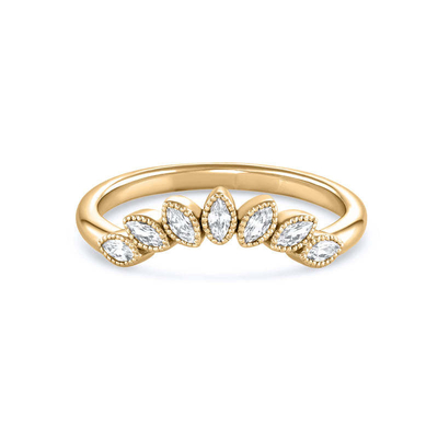925 Sterling Silver CZ Gemstone Diamond Ring Anel de casamento empilhável Joias
