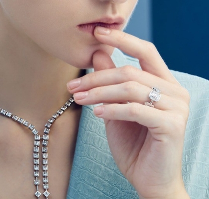 Esmeralda Branca CZ Mulheres Eternidade Banda Baguete 18K Ouro 925 Sterling Anéis de Prata