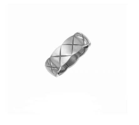 Anticínio 18K de ouro de par de cauda de mulheres 925 Sterling Silver Wedding Band Middle Ring
