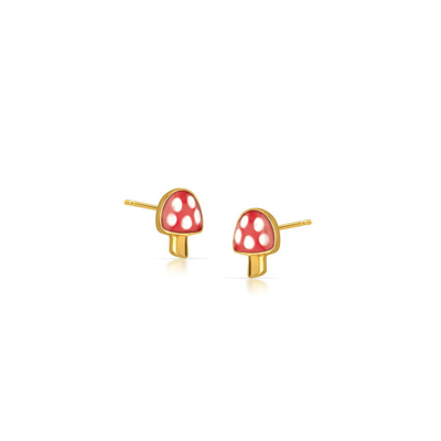 Chubby Fungus Brinquedos 925 Brinquedos infantis de prata esterlina