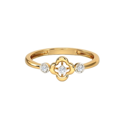 Anéis para Unisex 925 Sterling Silver Triad Clover Anel em Brazil Anel Banda de jóias