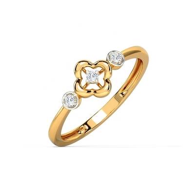 Anéis para Unisex 925 Sterling Silver Triad Clover Anel em Brazil Anel Banda de jóias
