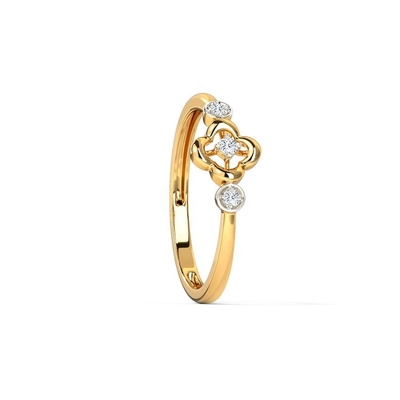 Anéis para Unisex 925 Sterling Silver Triad Clover Anel em Brazil Anel Banda de jóias