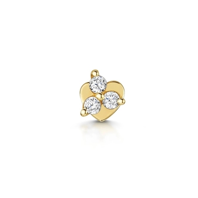 OEM Constella Stud brincos 925 18k de ouro branco Stud brincos