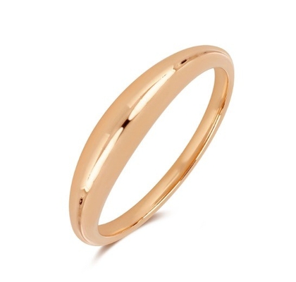 Flat 18K ouro Revestido Boho 925 Sterling prata empilhando anéis femininos