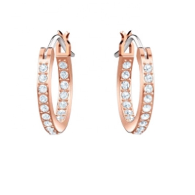 Elegante brincos Azul Branco Cz 925 Sterling Prata Dangle Hoop Brincos Para Mulheres
