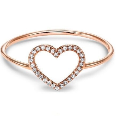 Moda 925 Sterling Silver Women Ring Jewelry Produto personalizado Tipo religioso Nenhum