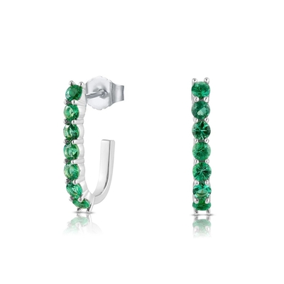 Trendy 925 Sterling Silver 14k Gold Trendy Bend Stud Earrings para Mulheres Meninas Joias