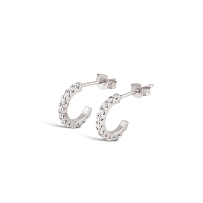 Mini Zircon cúbico de ouro 18K feito à mão