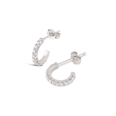 Mini Zircon cúbico de ouro 18K feito à mão