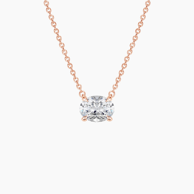 Oval Cut 5A Branco Cubico Zirconia Brilhante Pendente de Pedras preciosas Colares para Mulheres Joias Clássicas