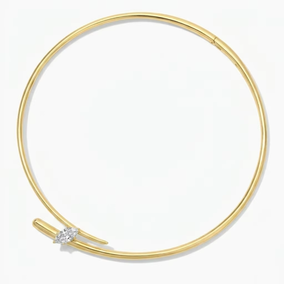 YUNCHENG New Arrival 18K Gold Plated Choker for Women Fashion Jewelry