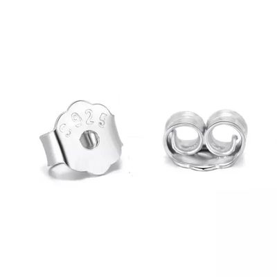 Acessórios de bricolage de borboleta para brincos 925 Sterling Silver