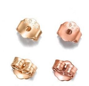 Acessórios de bricolage de borboleta para brincos 925 Sterling Silver