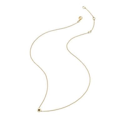 Colar de ouro 925 Sterling Silver Starburst Diamante Disco Pendente para uso diário
