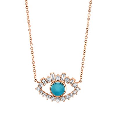 Baguete 18K Revestido de Ouro Zircão cúbico 925 Sterling Silver Negócio de Olho Mau Feminino