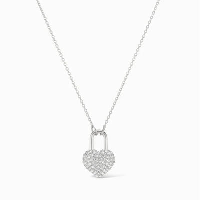 Trendy 925 ouro revestido prata esterlina coração medalhão charme pendente colar