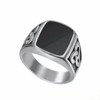 Anéis de casamento de aço inoxidável de tamanho 5 - 10