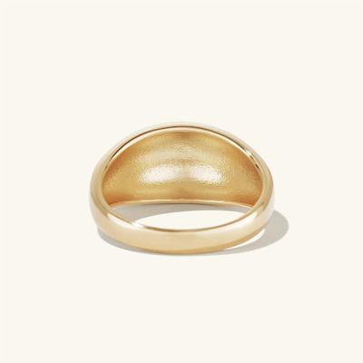 Anel de Domo de Prata 925 Sterling
