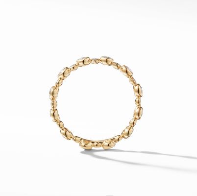 Clássicos Zircon Eternity Band Joias Revestidas em Ouro US Tamanho 10 Anel CZ claro