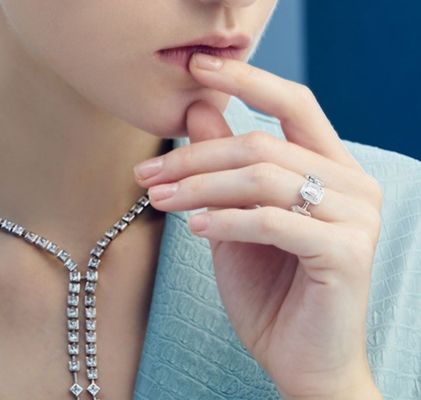 Esmeralda Branca CZ Mulheres Eternidade Banda Baguete 18K Ouro 925 Sterling Anéis de Prata