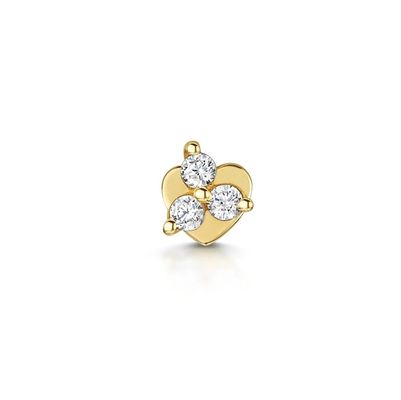 OEM Constella Stud brincos 925 18k de ouro branco Stud brincos