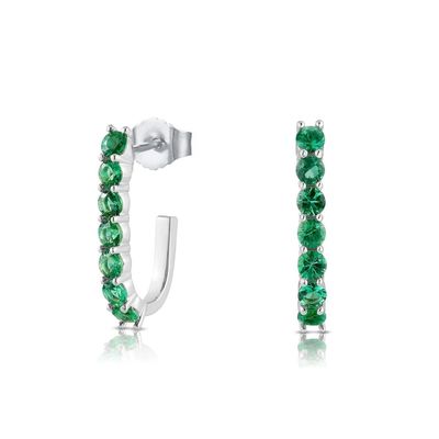 Trendy 925 Sterling Silver 14k Gold Trendy Bend Stud Earrings para Mulheres Meninas Joias