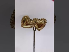 Orifícios de prata plana